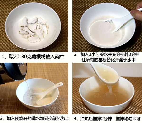 葛根泡水喝的营养功效及服用禁忌