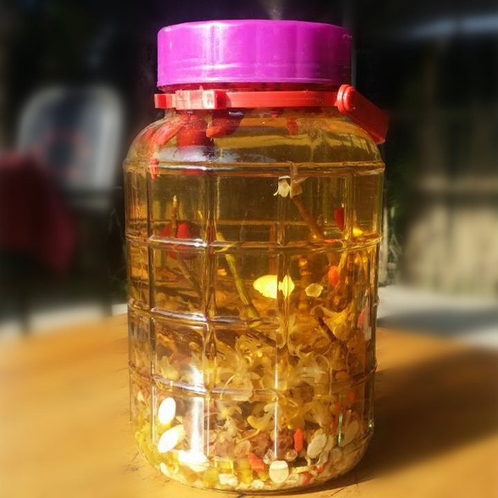 黄芪与铁皮石斛泡酒的功效，主要生津润肺